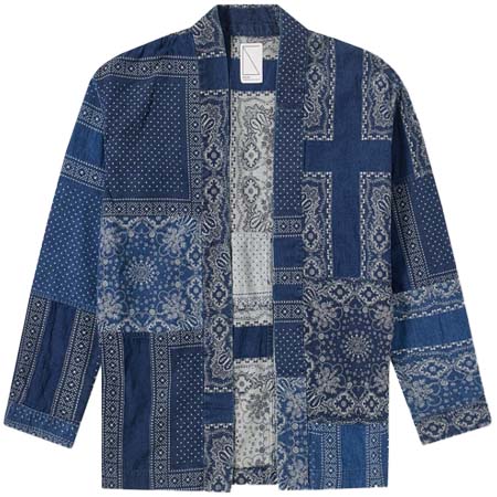 SOULIVE(ソウライブ) Bandana Ranru Denim Haori Blue