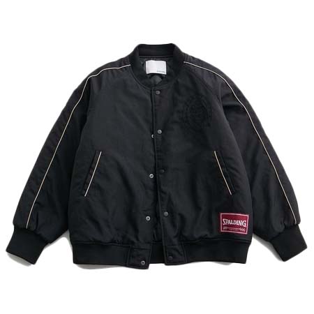 SPALDING(スポルディング) 《別注》Adam et Rope BASKETBALL SATIN JACKET