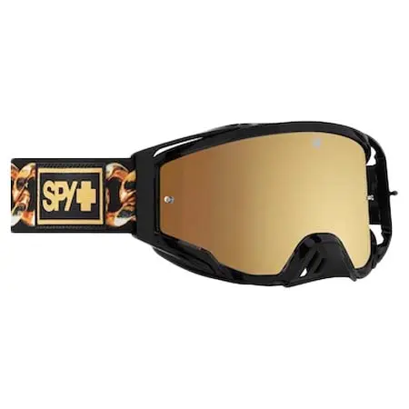 SPY(スパイ) FoundationPlus Club Midnite （Club Midnight）HD Smoke Gold Spectra Mirror + HD Clear