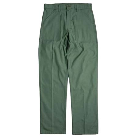 Stan Ray(スタンレイ) ベイカーパンツ バックサテン キャンプファティーグトラウザー オリーブ