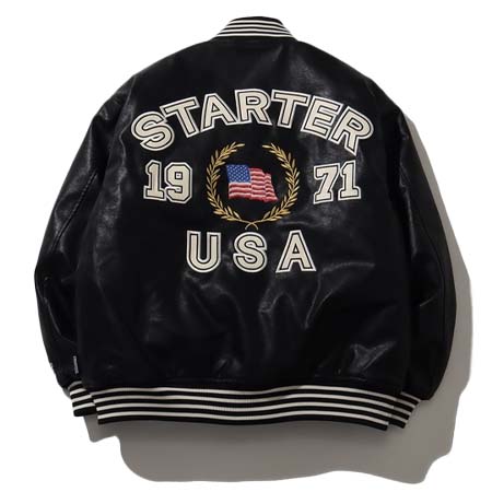 STARTER(スターター) PU 中綿 スタジャン