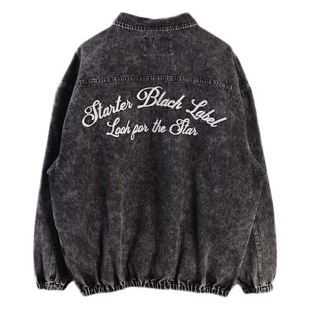 STARTER(スターター) ケミカルオーバーダイ加工 デニムジャケット