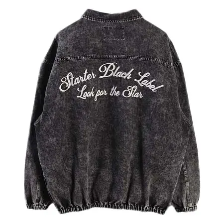 STARTER(スターター) ケミカルオーバーダイ加工 デニムジャケット