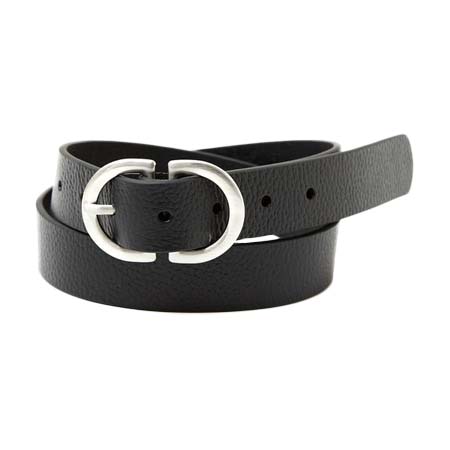 STATUS ANXIETY(ステータスアングザエティー) 本革ベルト / ブラック