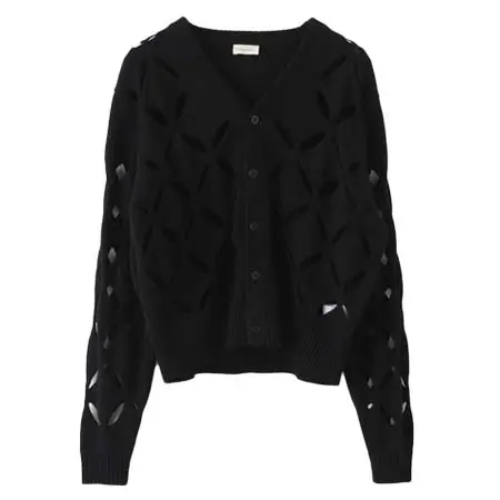 STEFAN COOKE(ステファンクック) Slashed cardigan