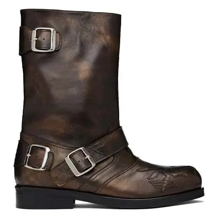 STEFAN COOKE(ステファンクック) ブラウン Pegasus ブーツ