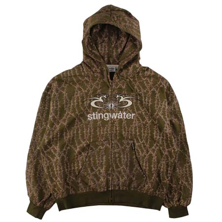 Stingwater(スティングウォーター) Stingwater Thorn Zip Up Hoodie[Green]