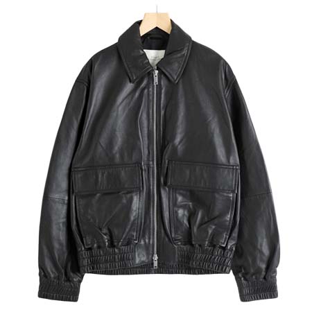 STUDIO NICHOLSON(スタジオニコルソン) LEATHER BOMBER JACKET – PISTON –