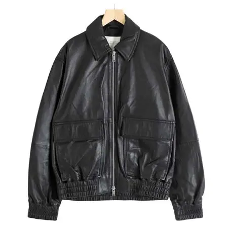 STUDIO NICHOLSON(スタジオニコルソン) LEATHER BOMBER JACKET – PISTON –