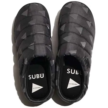 SUBU(スブ) SUBU x and wander triangle JQ permanent sandal gray