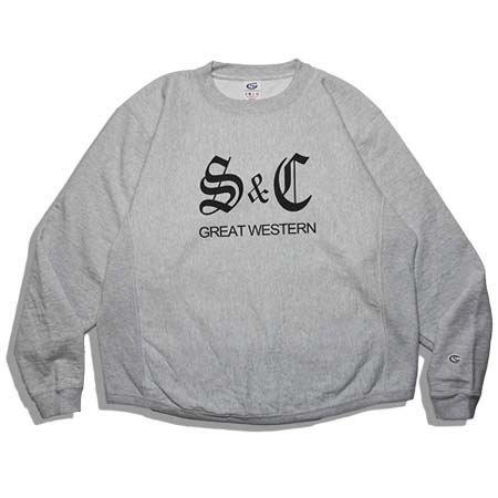 Sugar＆Co.(シュガーアンドコー) Reverse Sweat (S&C)/リバーススウェット (S&C)