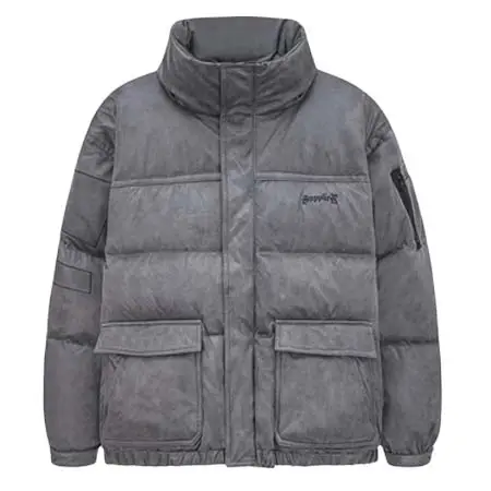 SUPPLIER(サプライヤー) Vintage Faux Leather Puffer