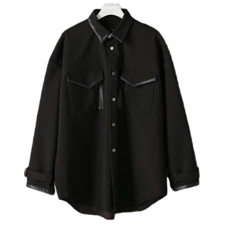 SYU.HOMME/FEMM(シュウオムフェム) [SYU / シュウ]DRESS MILITARY SHIRTS CALZE