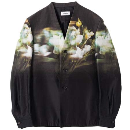 TAAKK(ターク) TUCK IN FLOWER JACKET→SHIRTS