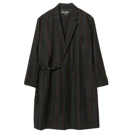 TA CA Si(タキャシ) マルチカラーストライプ タイロッケンコート