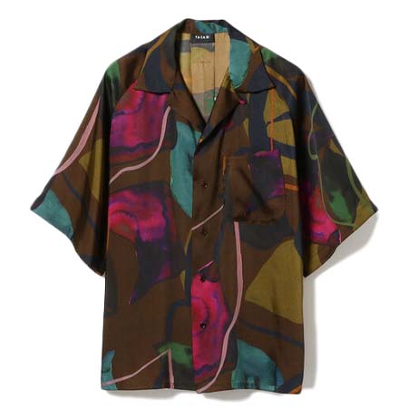 TA CA Si(タキャシ) REAF オープンカラーシャツ