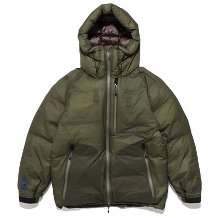 TACOMA(タコマ) AURORA TEX DOWN JACKET “藝術科学思想自然” ver.
