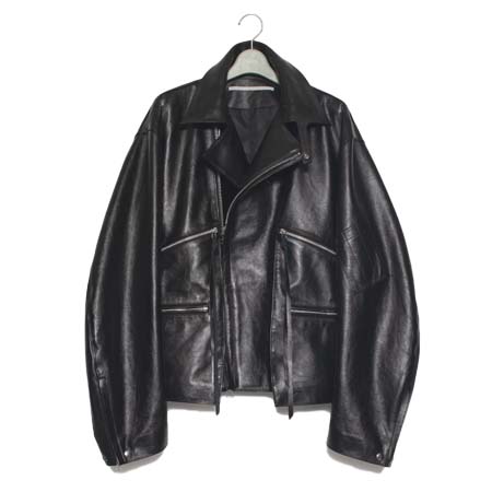 Tamme(タム) LEATHER MK3 JACKET BLACK