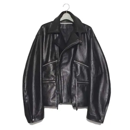 Tamme(タム) LEATHER MK3 JACKET BLACK
