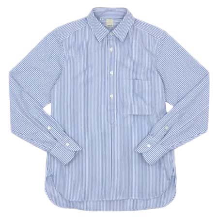 TATAMIZE(タタミゼ) P/O SHIRTS BLUE STRIPE