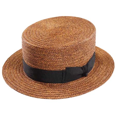 TCBjeans(ティーシービージーンズ) H.W Dog/ D-00300 Boater Hat Brown Size: 36