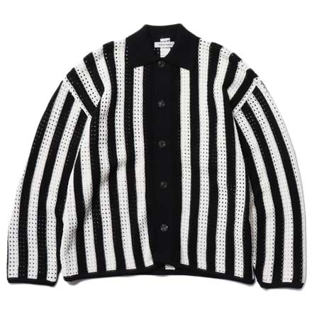 TENDER PERSON(テンダーパーソン) STRIPE KNIT CARDIGAN ニット カーディガン
