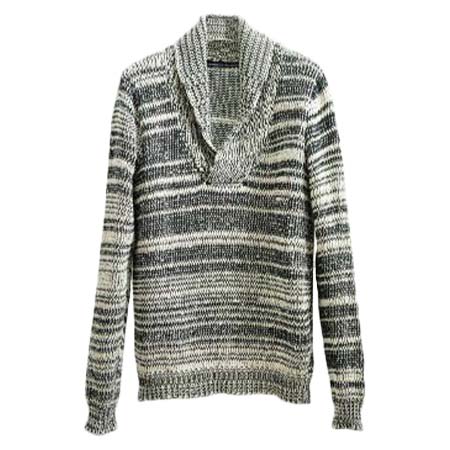 the essence FRANK LEDER(ジエッセンスフランクリーダー) RANDOM KNITTED SHAWL COLLAR