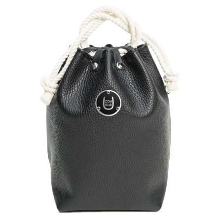 THE Mongolian Choppsss(ザモンゴリアンチョップス) COMUSUBI / COMUSUBI BAG ”Leather” -Black-