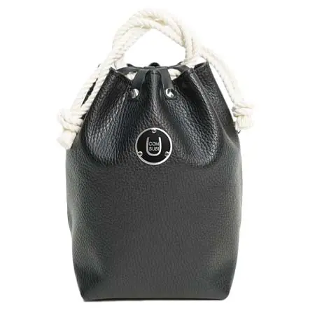 THE Mongolian Choppsss(ザモンゴリアンチョップス) COMUSUBI / COMUSUBI BAG ”Leather” -Black-