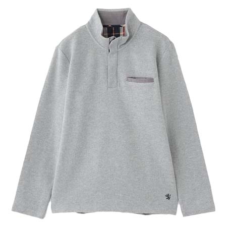 The Scotch House(ザスコッチハウス) [ウォッシャブル]ブラッシュドツイルジップアップトレーナー