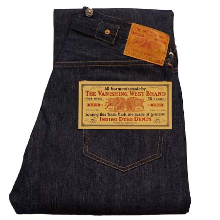 THE VANISHING WEST(バニシングウエスト) Lot 601XX 1922″ 5 POCKET OVERALLS Lot #2012020 Col 14oz INDIGO DENIM