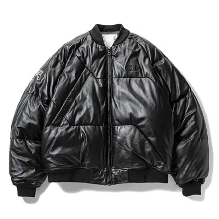TIGHTBOOTH PRODUCTION(タイトブースプロダクション) LEATHER MA-1 DOWN JKT