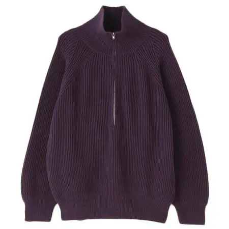 Toironier(トワロニエ) Half Zip Knit