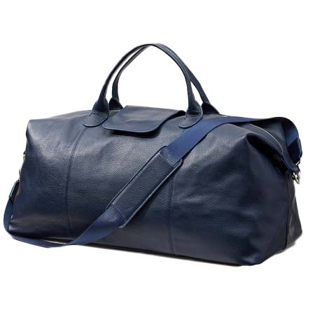 Tommy Bahama(トミーバハマ) Stanford Navy Leather Duffel Bag