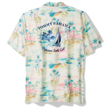 Tommy Bahama(トミーバハマ) Collector’s Series 2025 Offshore Sails Call Silk Camp Shirt