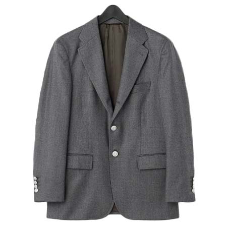 TRANS CONTINENTS(トランスコンチネンツ) テーラードジャケット　グレー