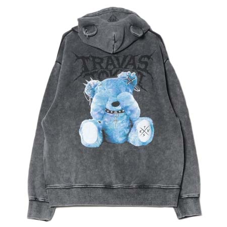 TRAVAS TOKYO(トラバストウキョウ) くま耳ZIPパーカー/ジップアップパーカー