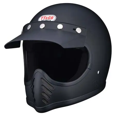 TT&CO(ティーティーアンドカンパニー) モトモト3 SG/DOT スタンダード マットブラック