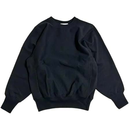 TUKI(ツキ) 0186 cotton jumper | Black