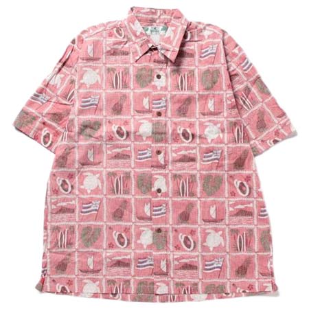 TWO PALMS(トゥーパームス) フラッグMEN’Sアロハシャツ