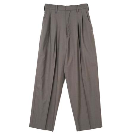 UJOH(ウジョー) 3タックワイドテーパードPNT / SUPER100s　ピンストライプ / M742-P52-102