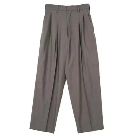 UJOH(ウジョー) 3タックワイドテーパードPNT / SUPER100s　ピンストライプ / M742-P52-102