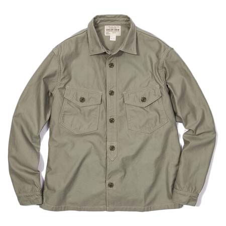 UNION SPECIAL OVERALLS(ユニオンスペシャルオーバーオールズ) Military Shirts/”Flight Engineer/”(Sage Green)