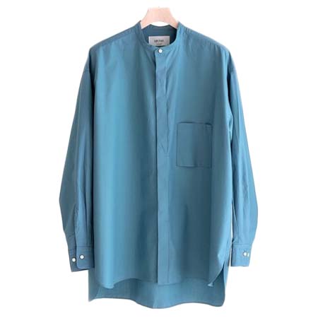 UNITUS(ユナイタス) Cigarette Pocket Shirt(Sax)