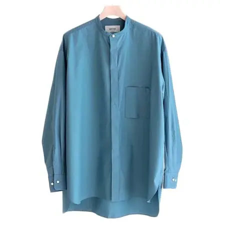 UNITUS(ユナイタス) Cigarette Pocket Shirt(Sax)