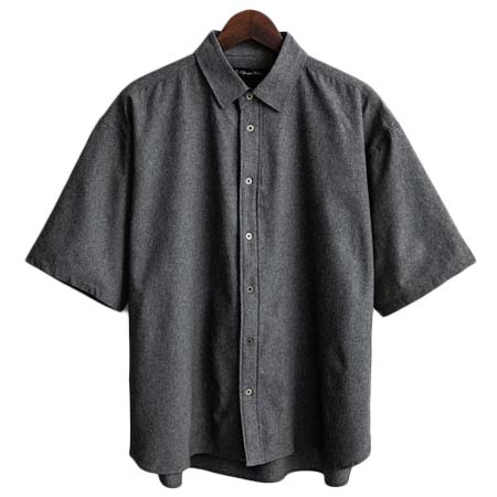 Upscape Audience(アップスケープオーディエンス) Prime Flex(プライムフレックス) x Dot Air(ドットエア) 2WAYストレッチレギュラーカラーハーフスリーブシャツ AUD6600