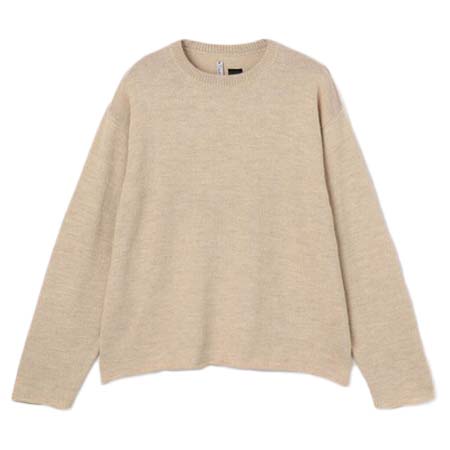 VAN DER STRAETE(ヴァンデルストラー) アルパカウール ニットプルオーバー MEN