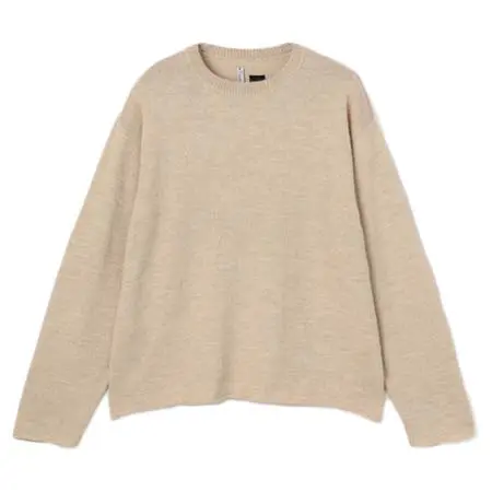 VAN DER STRAETE(ヴァンデルストラー) アルパカウール ニットプルオーバー MEN