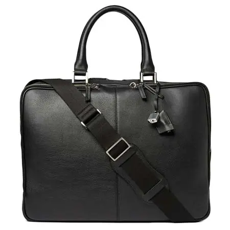 WANT Les Essentiels DELA VIE(ウォントレスエッセンシャルデラヴィ) Trudeau Leather Briefcase