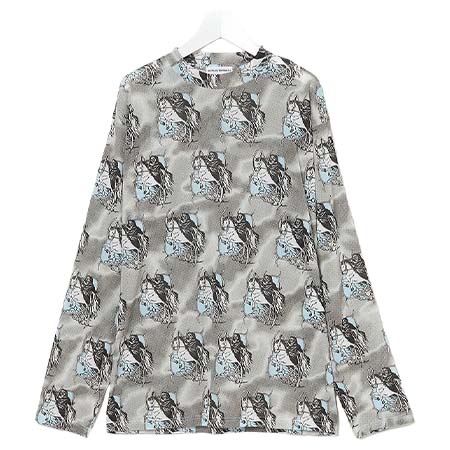 WATARU TOMINAGA(ワタルトミナガ) Powernet Long Sleeve Tシャツ